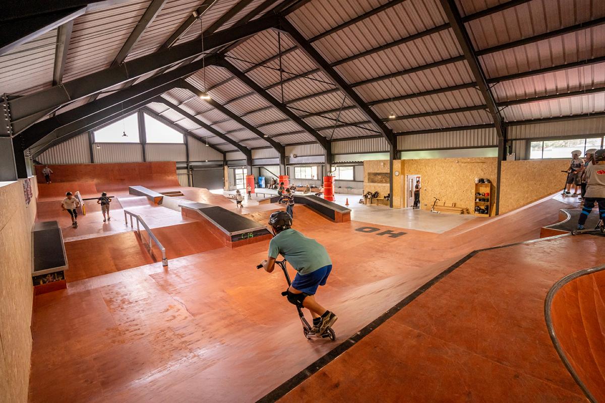 Hangar Zero Briançon Skate Spot