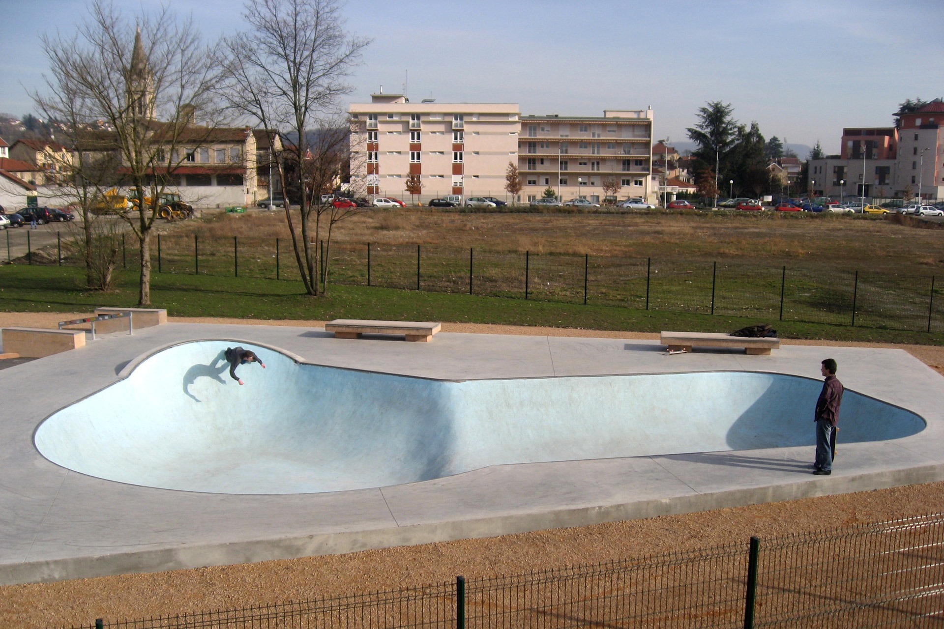 Parc des Lilattes Bourgoin Jallieu Skate Spot
