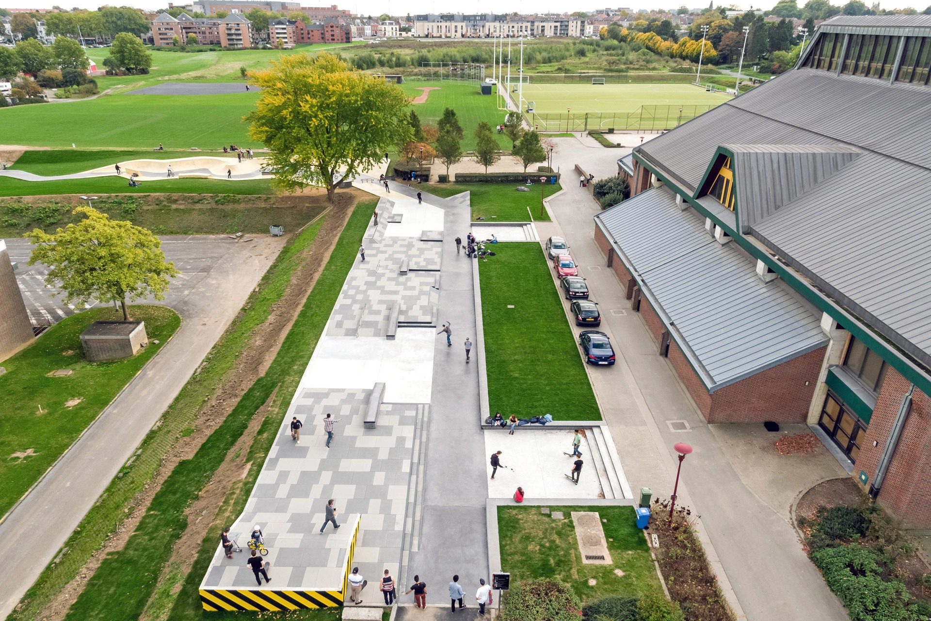 Plaine des Brig Tournai Skate Spot