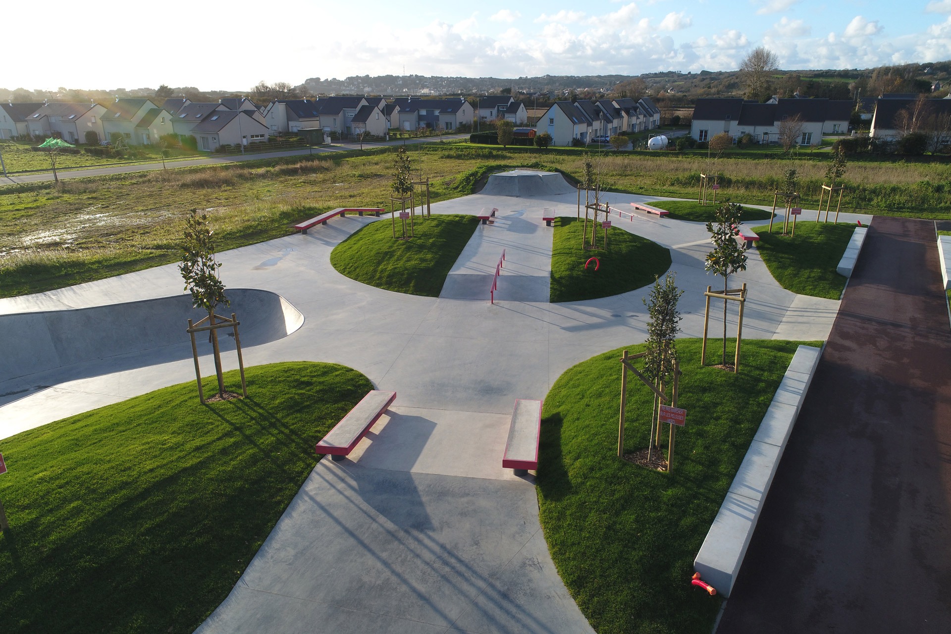 Planchodrome Barneville Carteret Skate Spot
