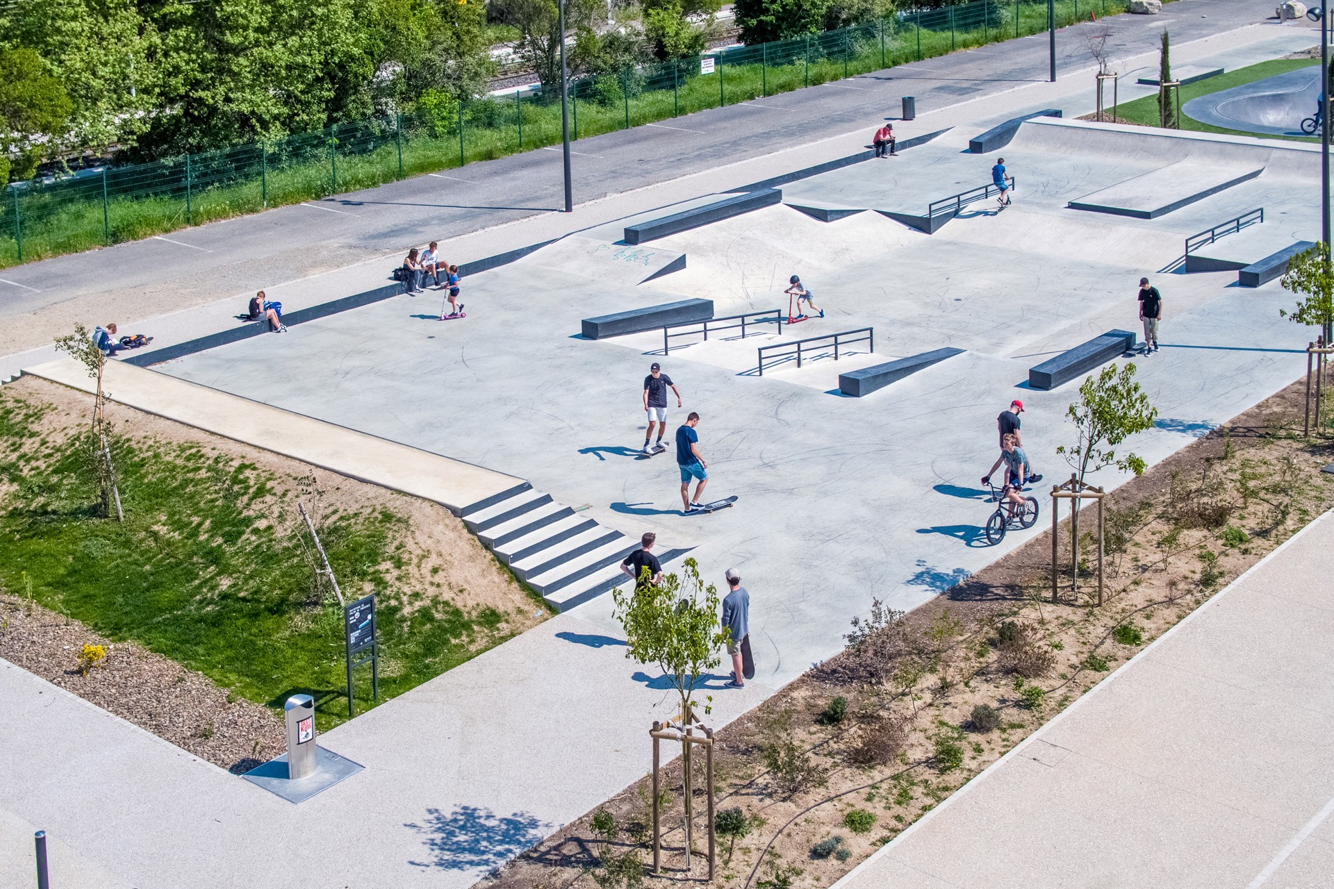 La Gare Salon de Provence Skate Spot