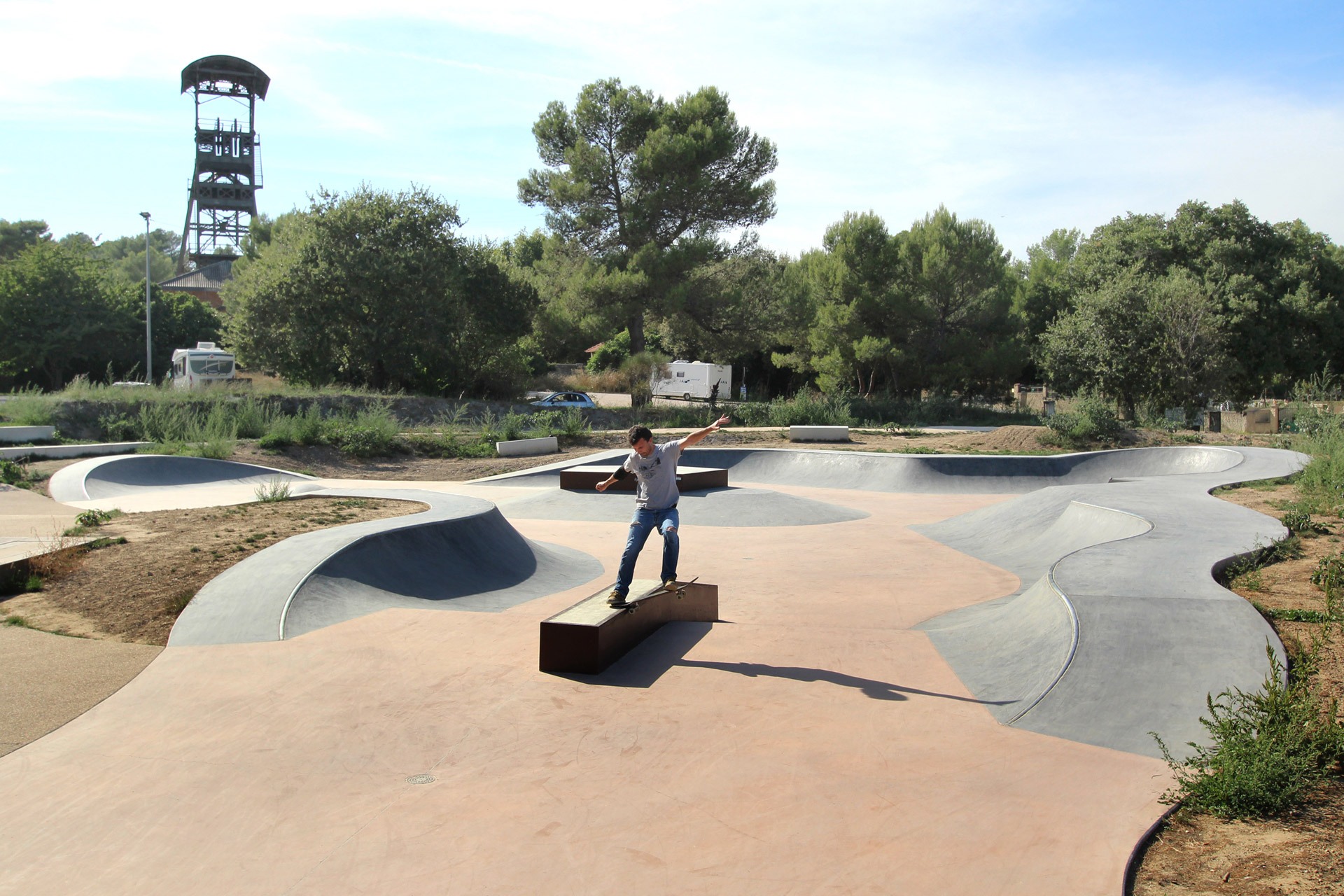 Musée de la mine Gréasque Skate Spot