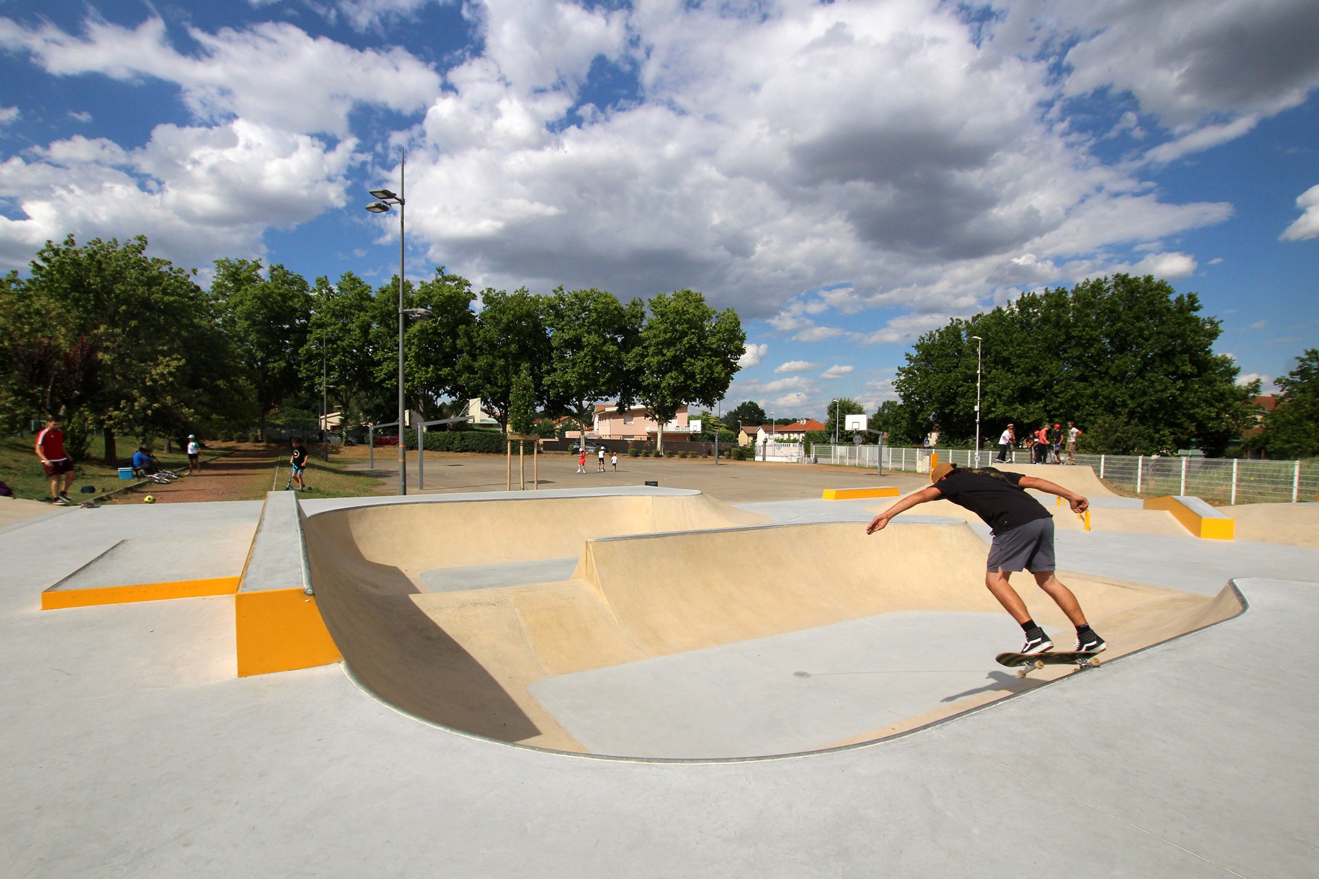 Stade Municipal Solaize Skate Spot