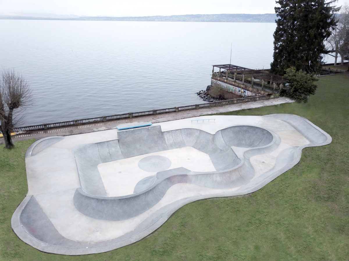 Bowl d' Évian Évian les Bains Skate Spot