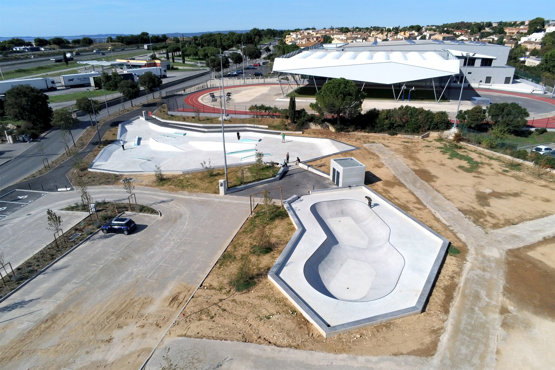 Complexe Léo Lagrange Vitrolles Skate Spot