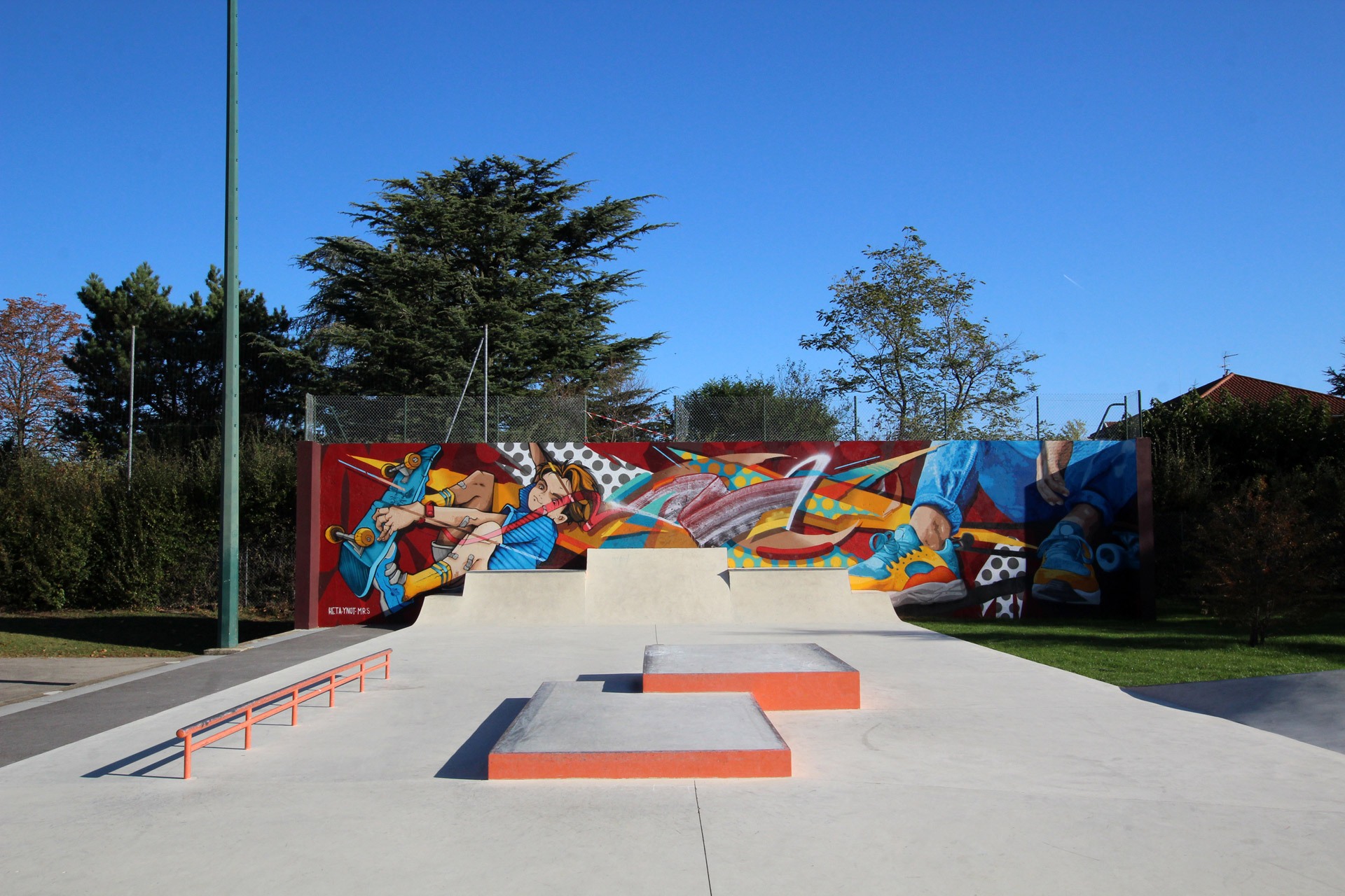Stade Guivier Chaponost Skate Spot