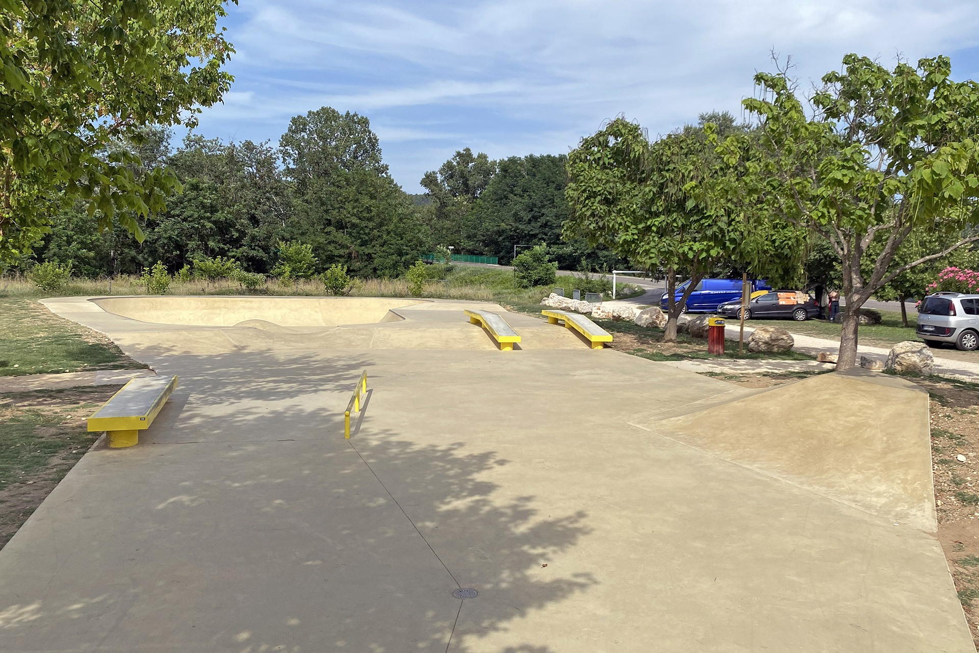 La Plage Goudargues Skate Spot