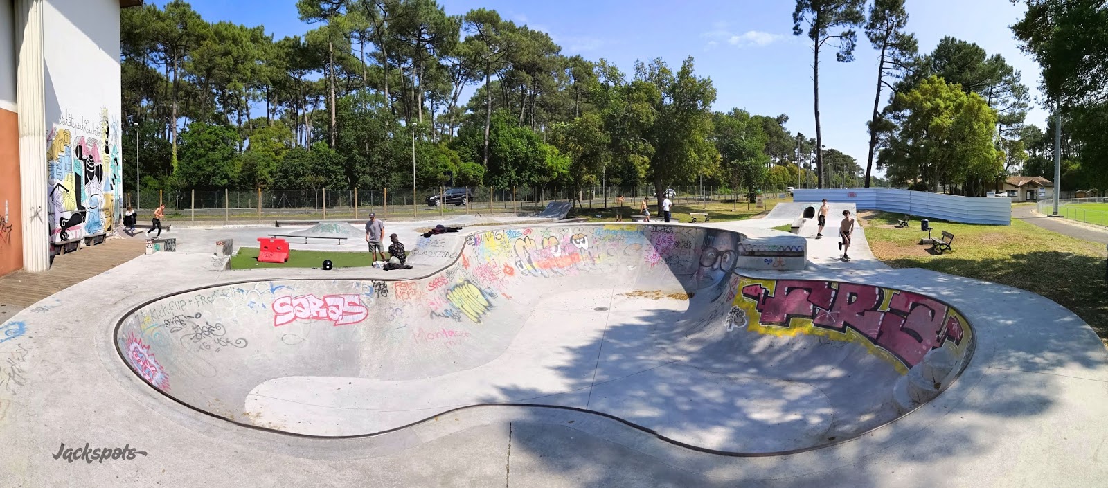 Pôle de Glisse ext Capbreton Skate Spot