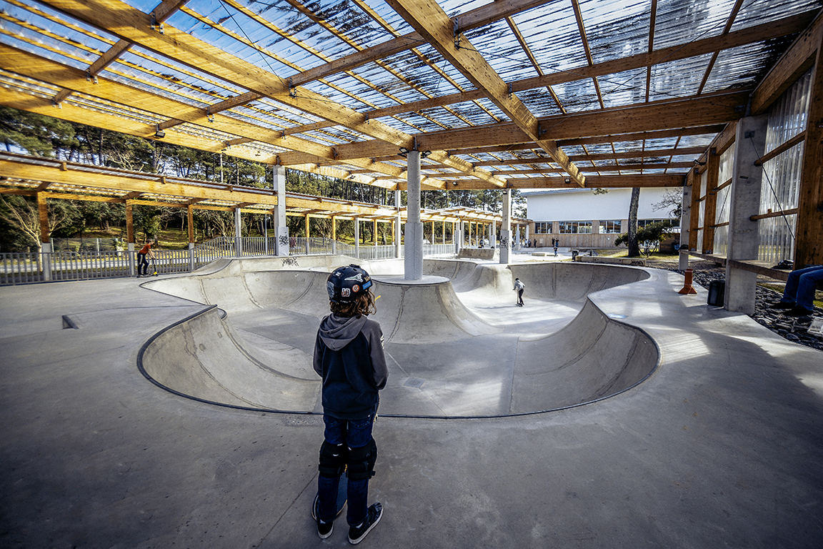 Pôle de Glisse int Capbreton Skate Spot