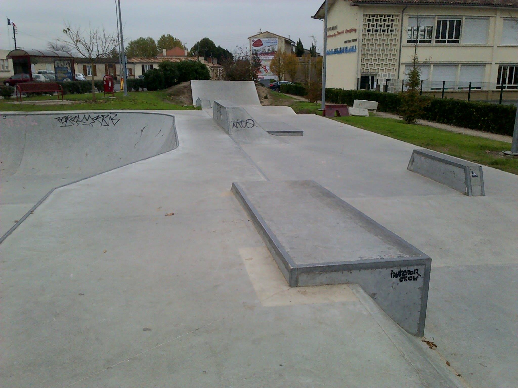 Collège Jules Ferry Langon Skate Spot