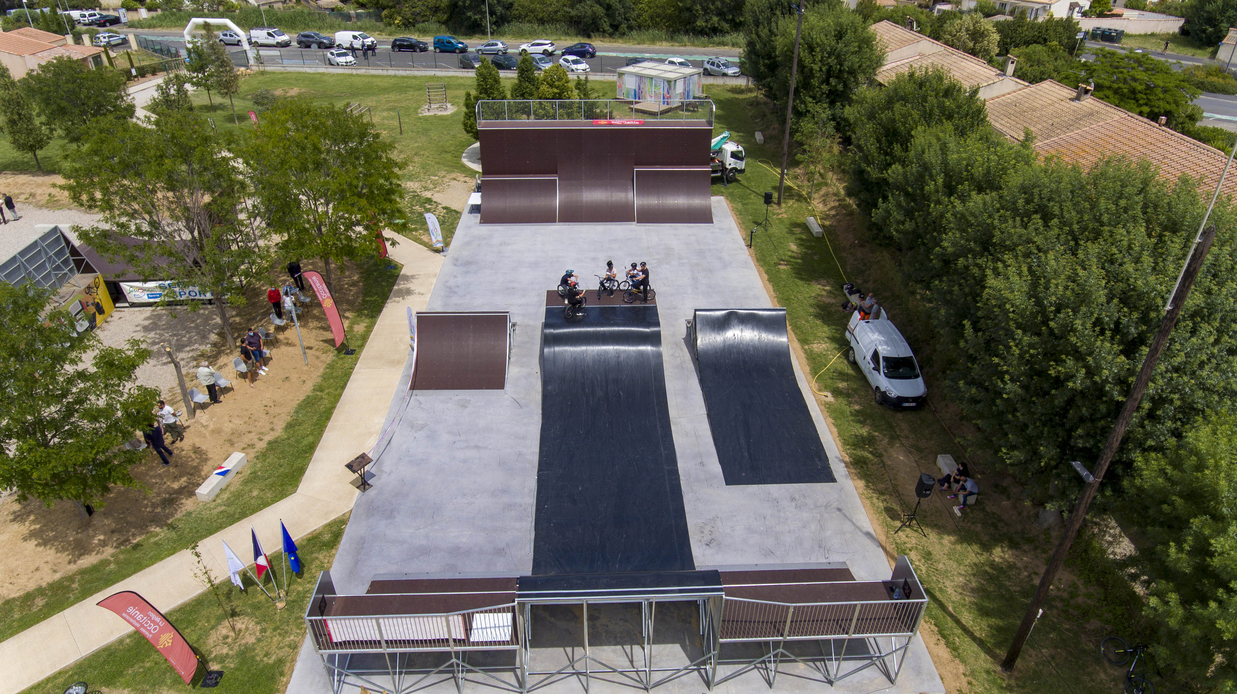 Parc des Sports Urbains Sérignan Skate Spot