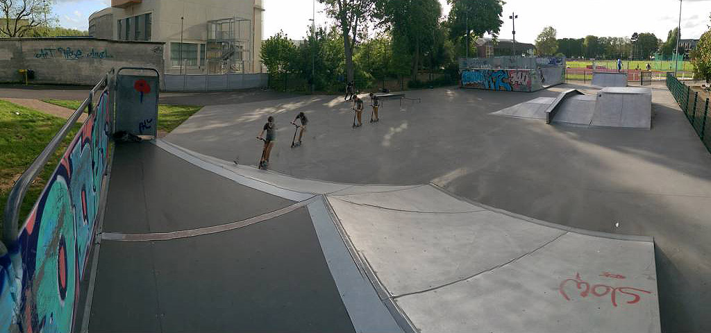 Stade Hélitas Caen Skate Spot