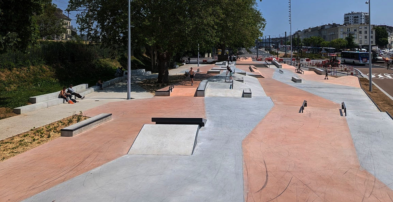 La Rue d' Auge Caen Skate Spot