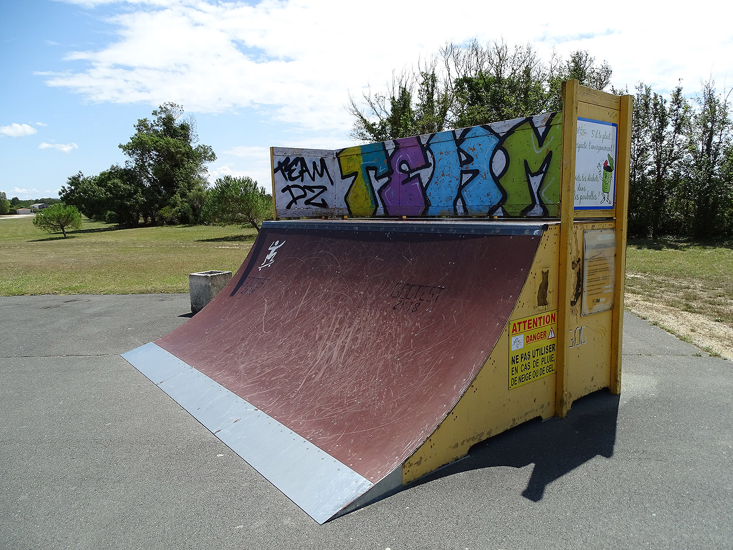 Luna Park Saint Georges d' Oléron Skate Spot