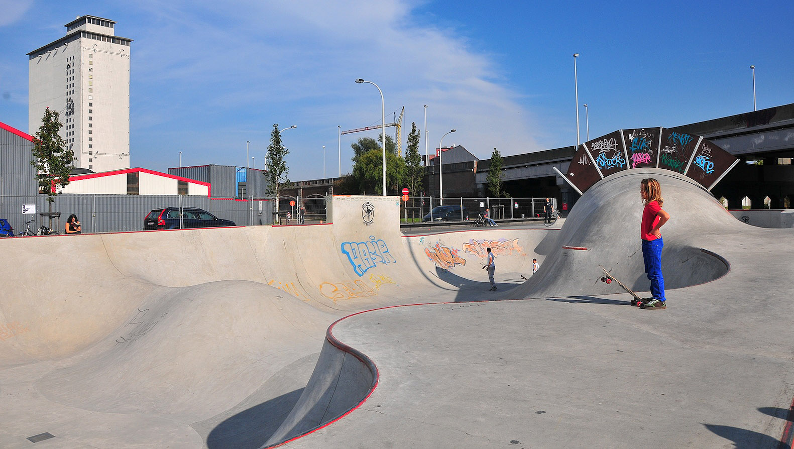 Park Noord Antwerpen Skate Spot