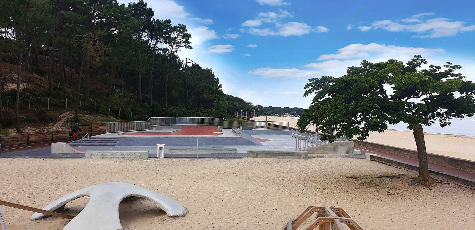 Plage de Pereire Arcachon Skate Spot