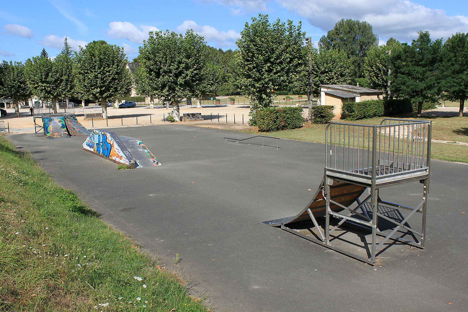 Pont de l'Europe Terrasson Lavilledieu Skate Spot
