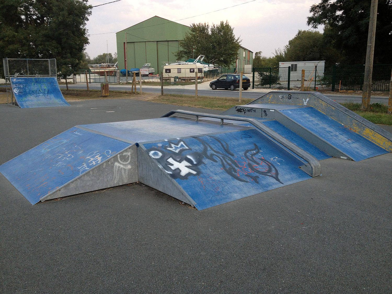 Stade Métreau Marennes Hiers Brouage Skate Spot