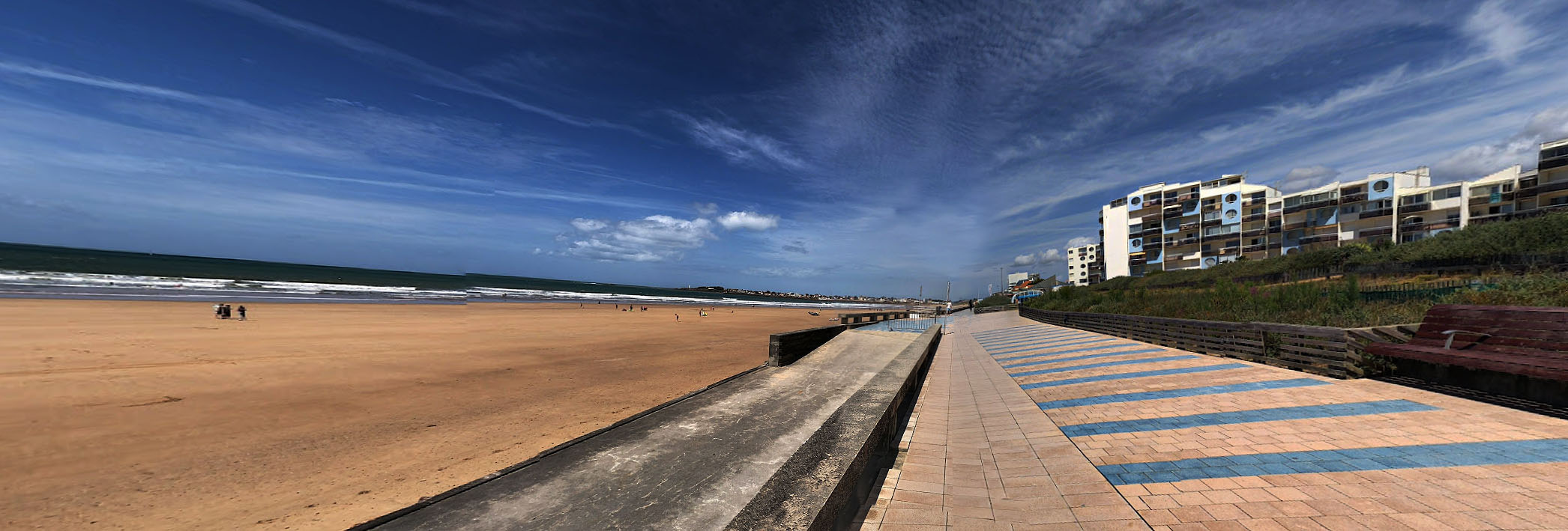 Digue plage Saint Gilles Croix de Vie Skate Spot