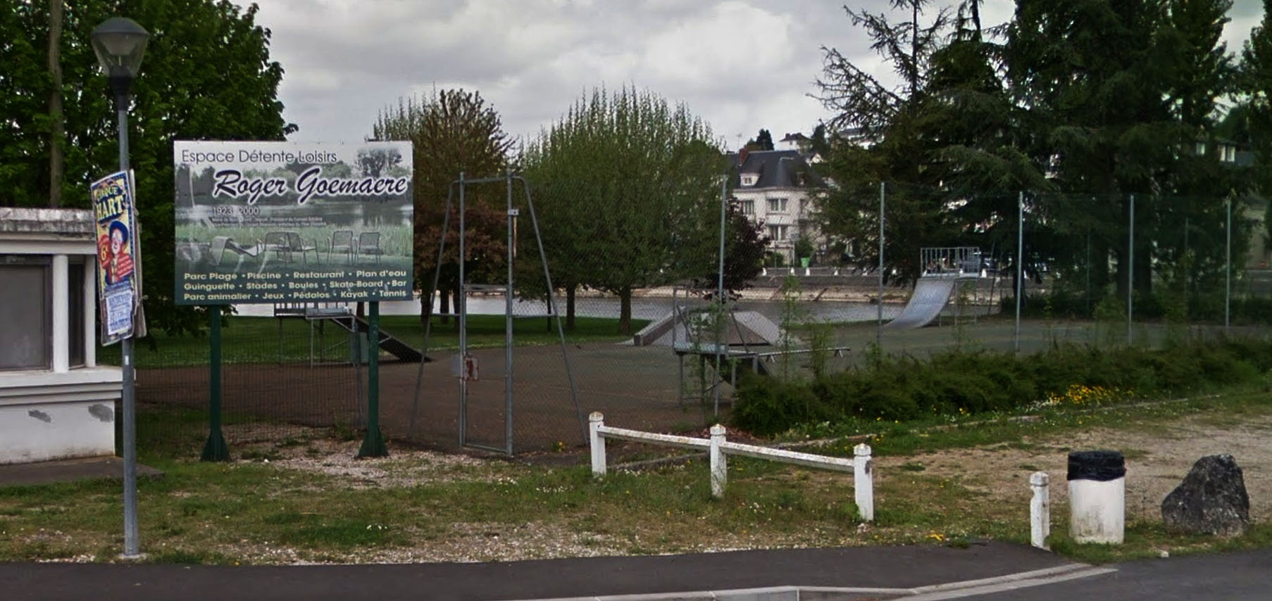 Base Nautique Faverolles sur Cher Skate Spot