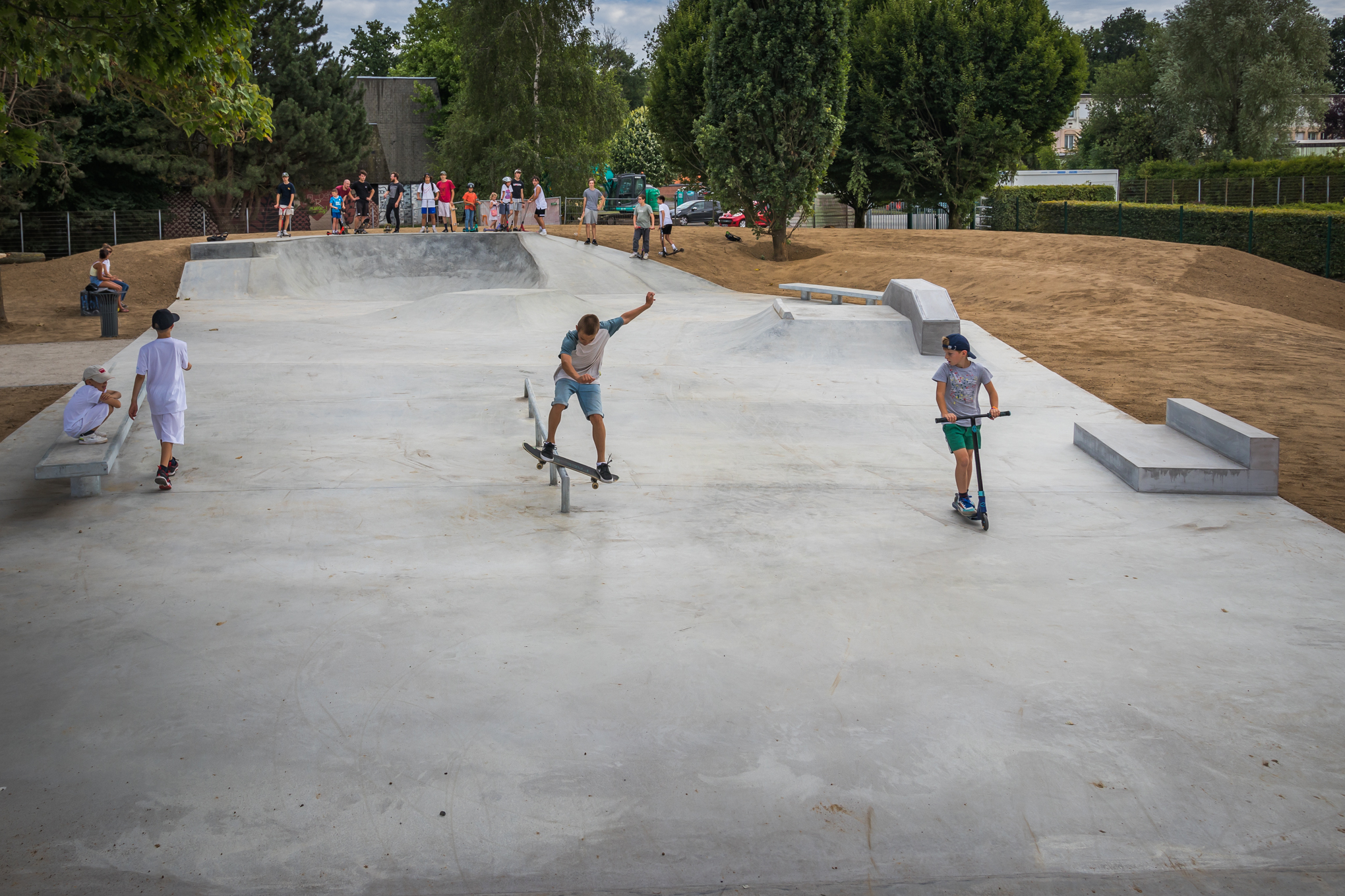 Parc des Sports Mouvaux Skate Spot