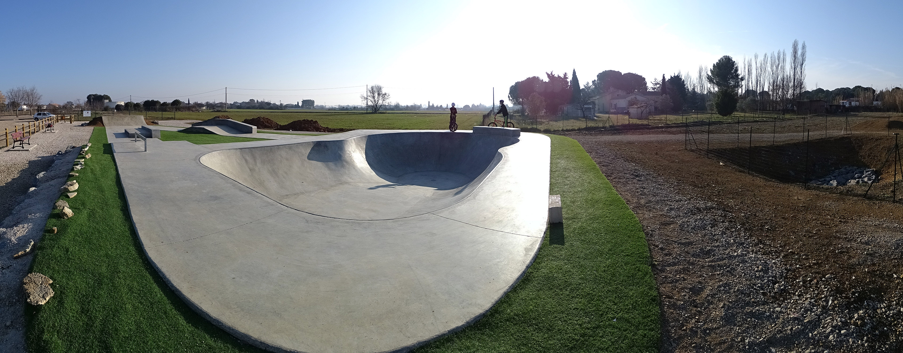 Plaine des sports Valergues Skate Spot