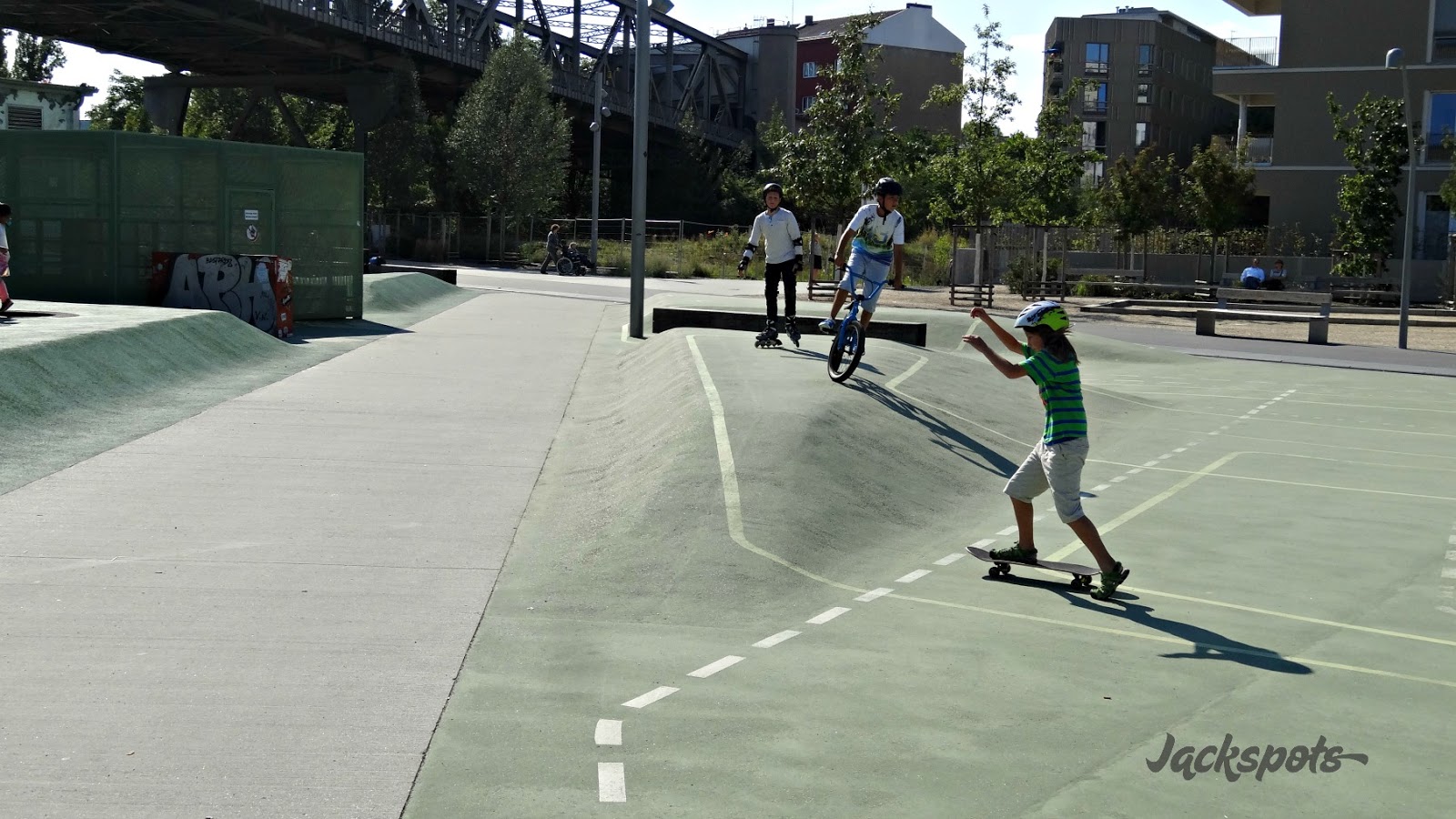 Park am Gleisdreieck Berlin Skate Spot