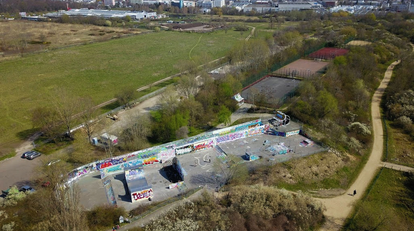 Mullberg Lichterfelde Berlin Skate Spot