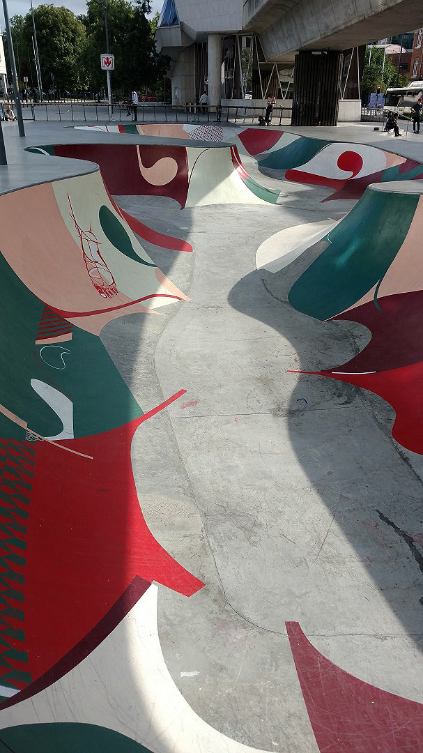 Porte de Valenciennes Lille Skate Spot