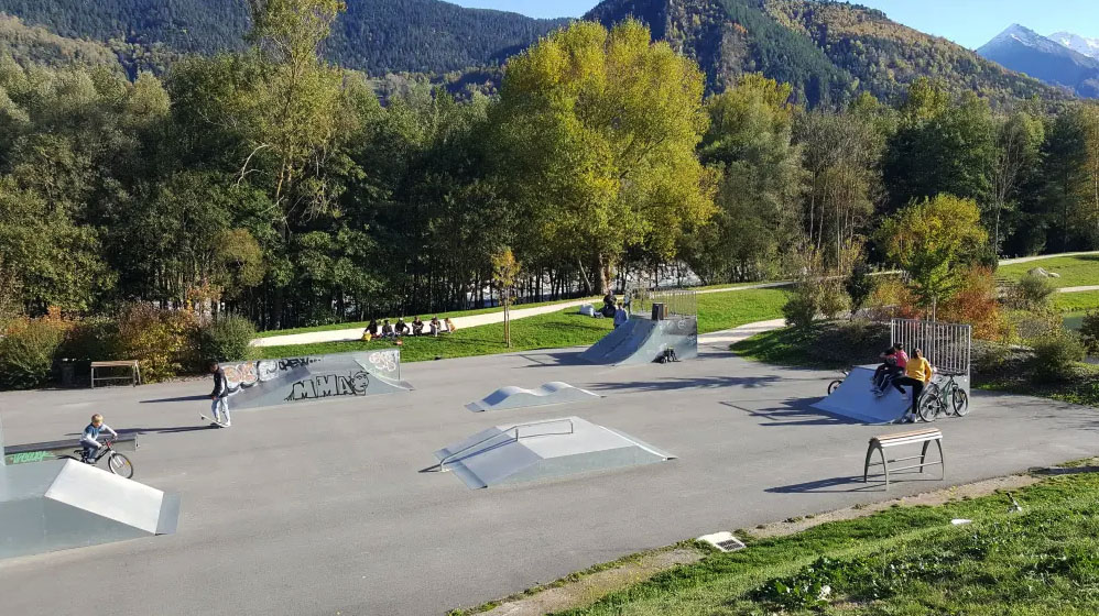 Base de loisirs d'Agos Vielle Aure Skate Spot