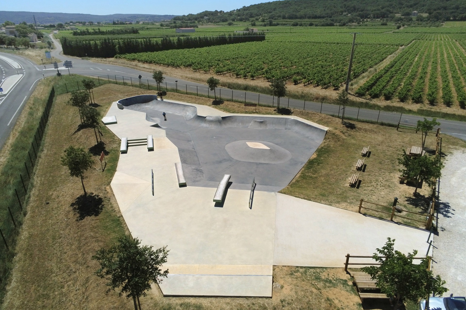Complexe Sportif Saint Marcel d' Ardèche Skate Spot