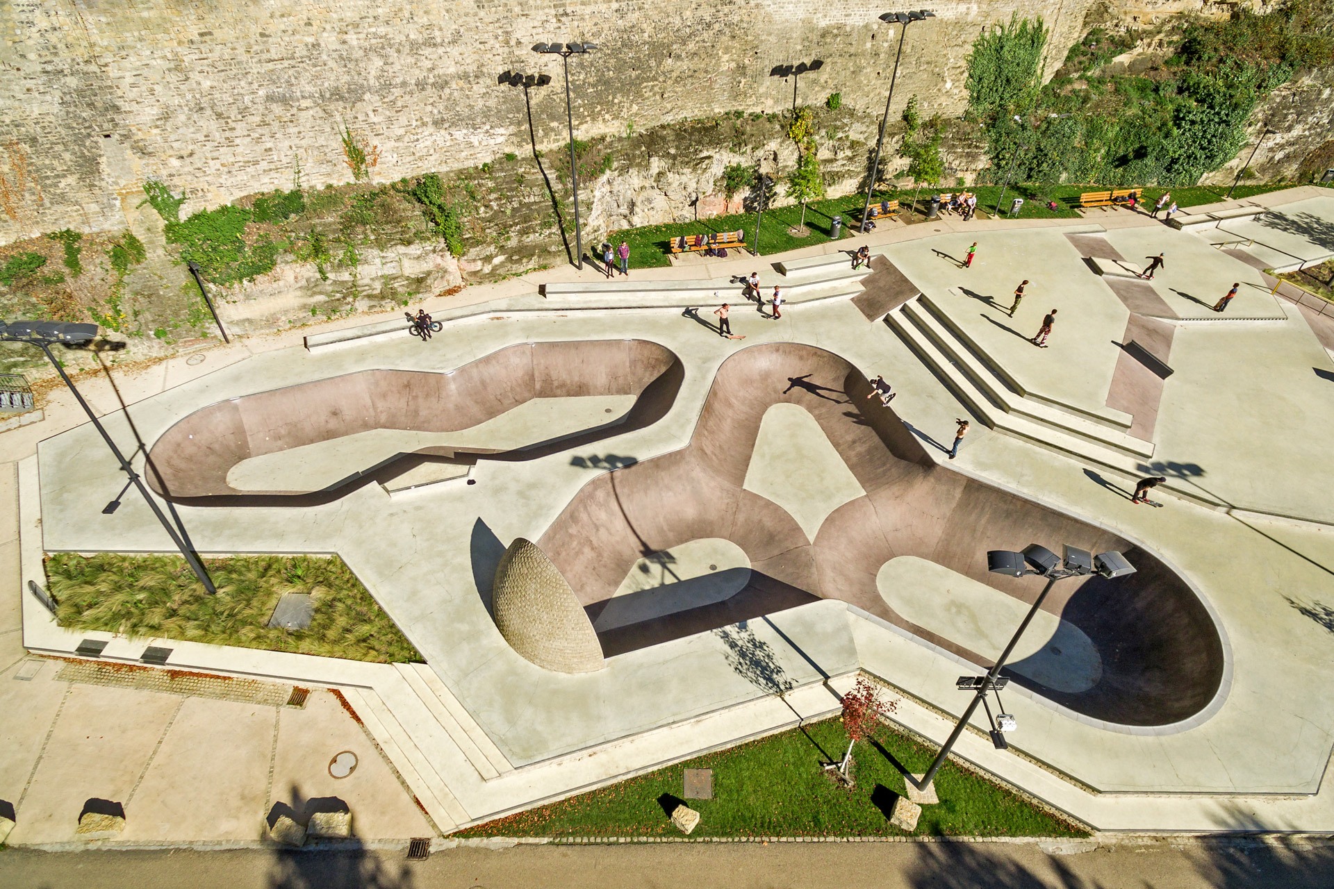 Péitruss Luxembourg Skate Spot