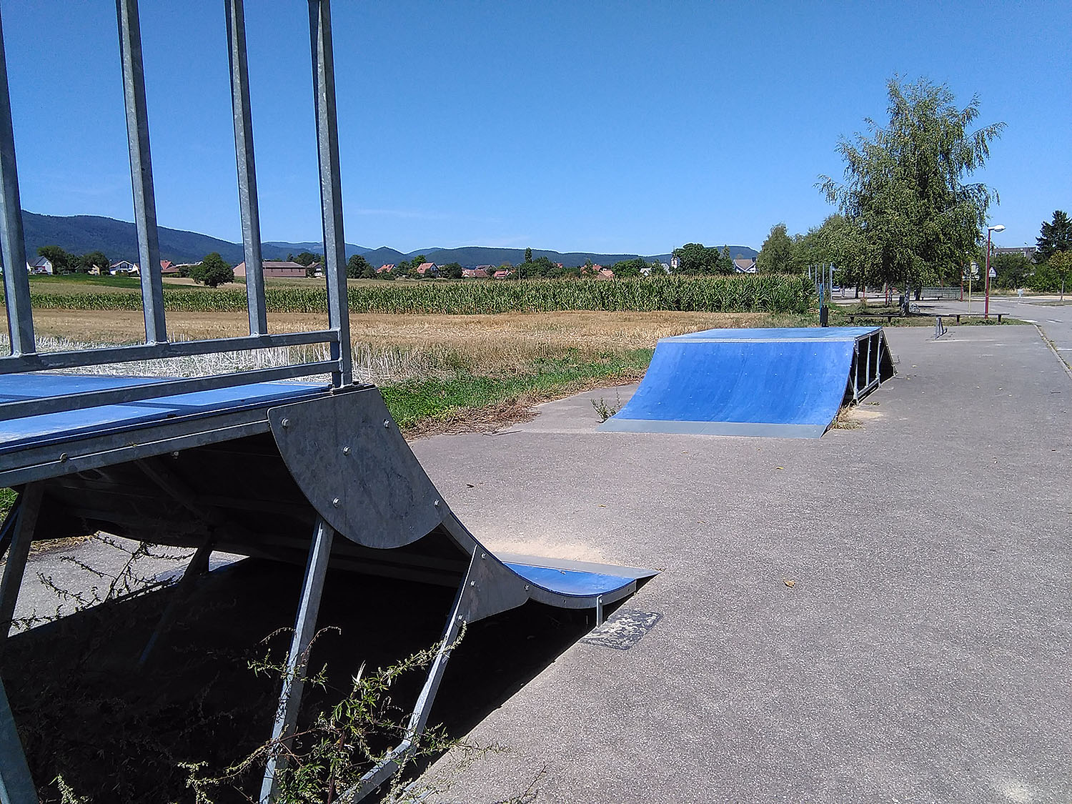 L' aire de Repos Berrwiller Skate Spot