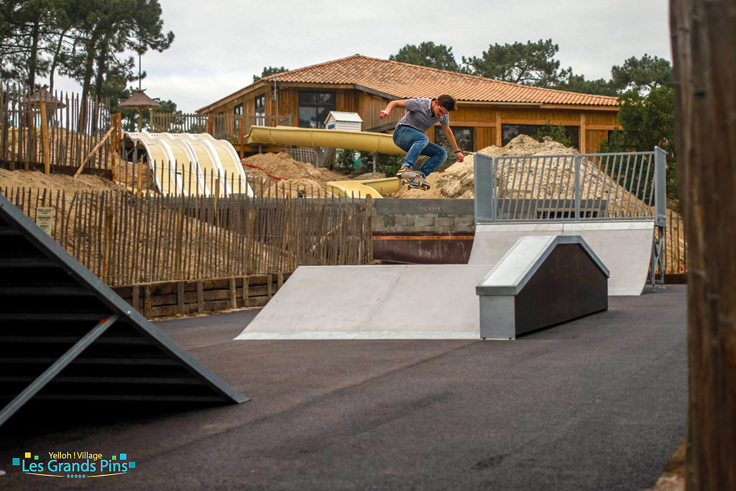 Camping Yelloh Lacanau Skate Spot