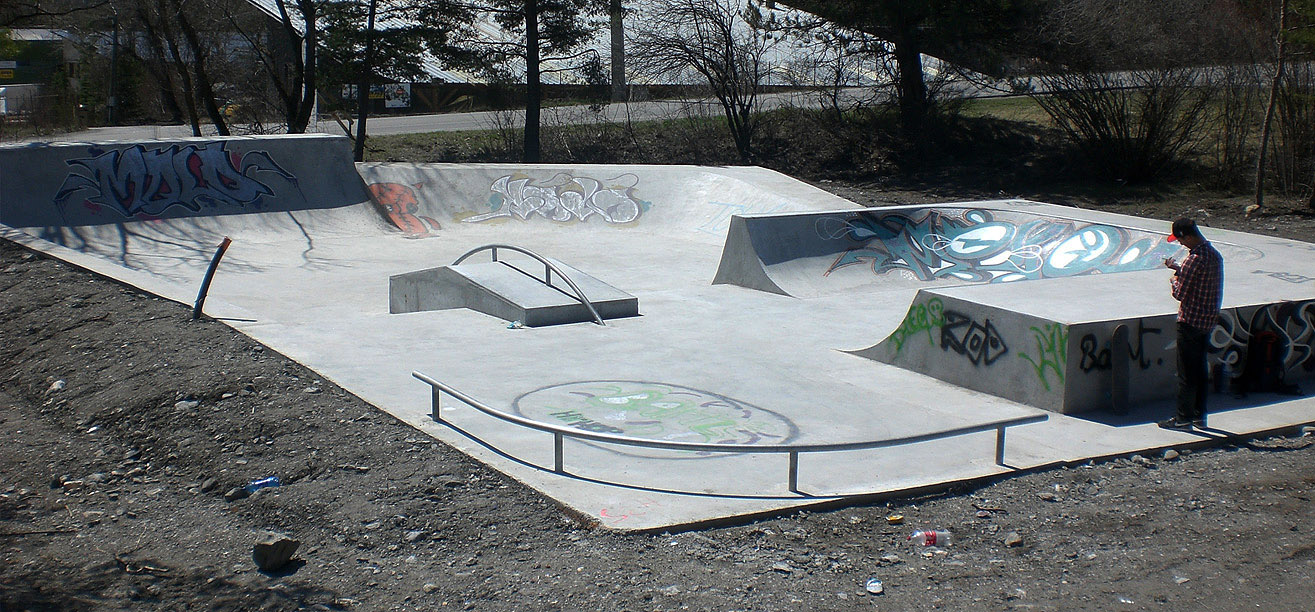 La Valette Barcelonnette Skate Spot