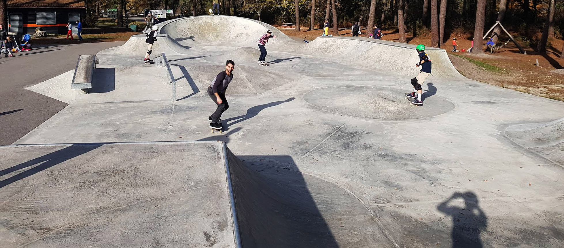 Forêt du Bourgailh Pessac Skate Spot
