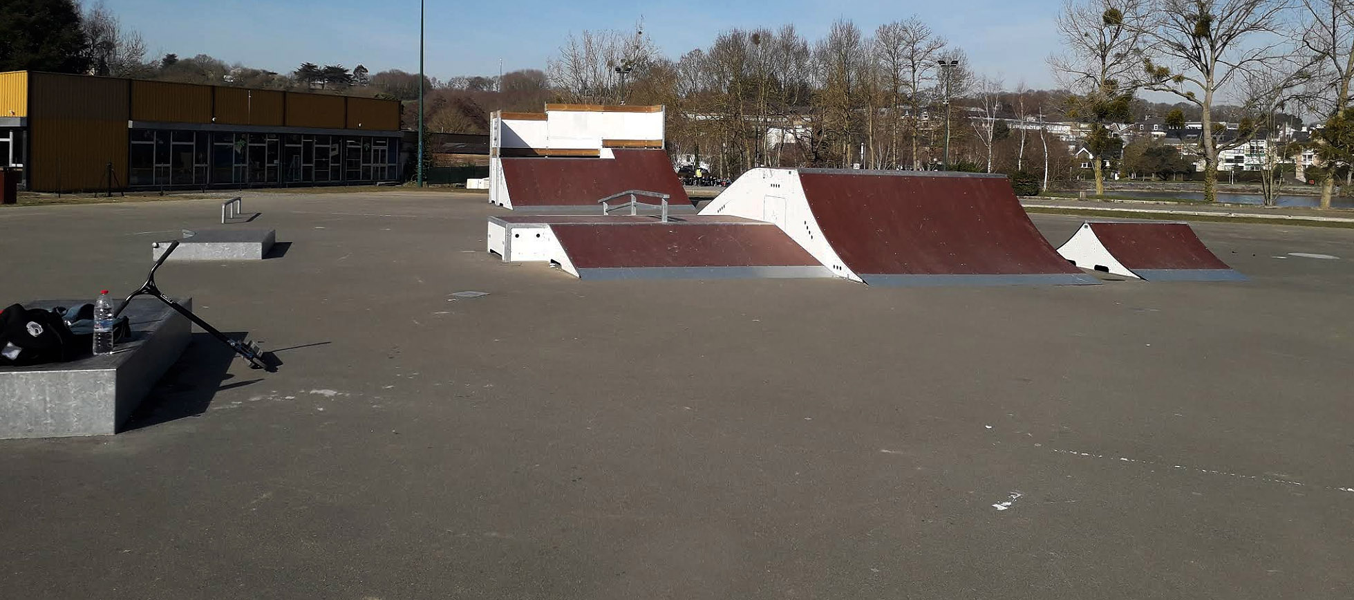 Plan d'eau Lamballe Armor Skate Spot