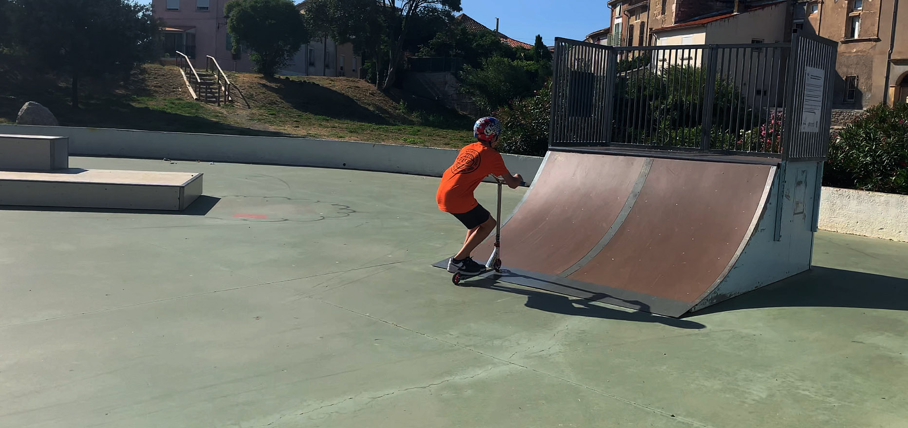 Jardin du Roy Sallèles d'Aude Skate Spot