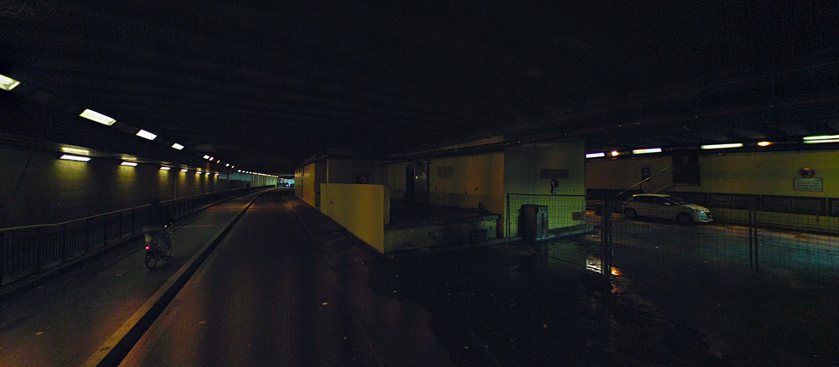 Tunnel perrache Lyon Skate Spot