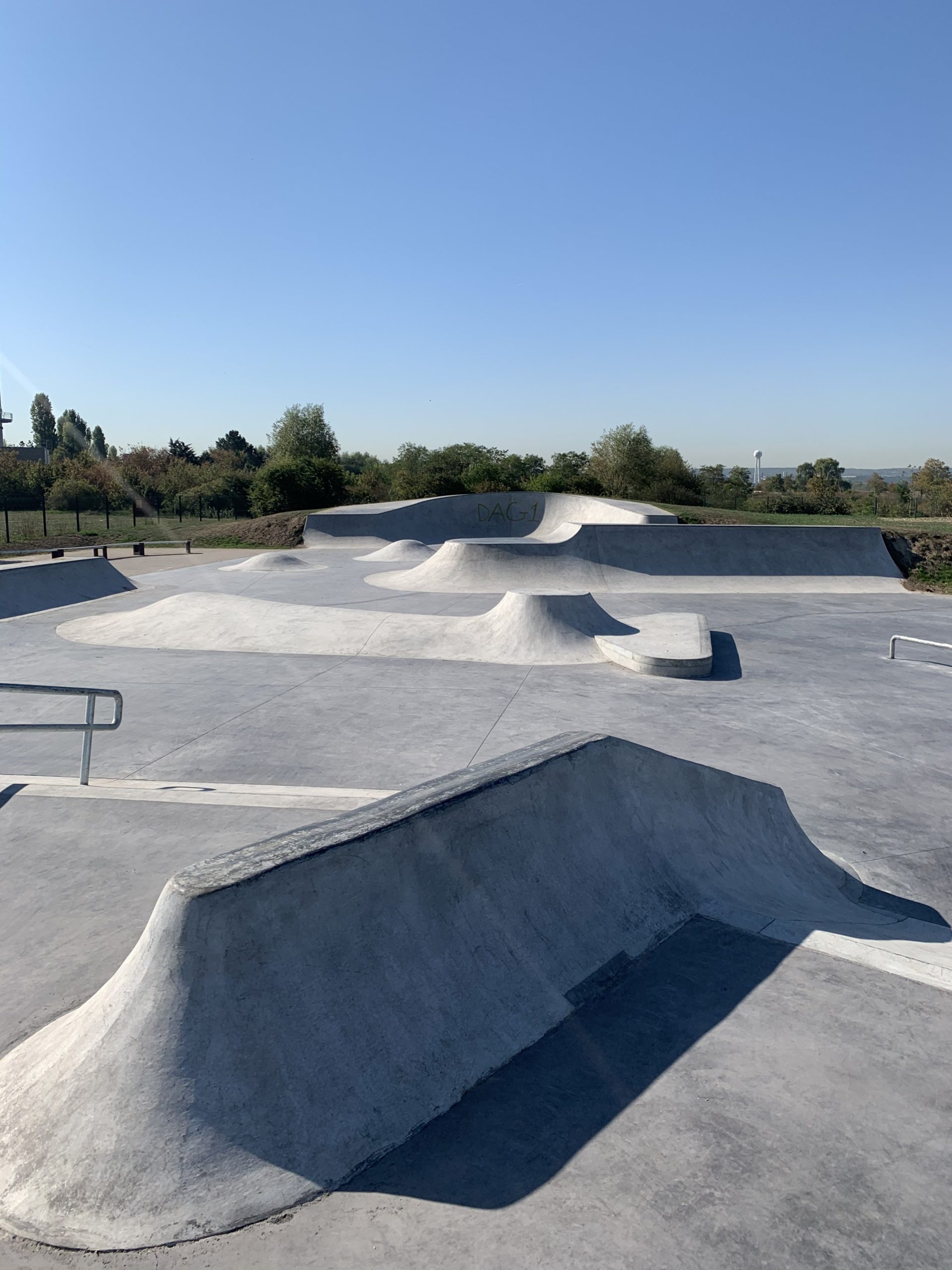 Les Vanneaux Achères Skate Spot