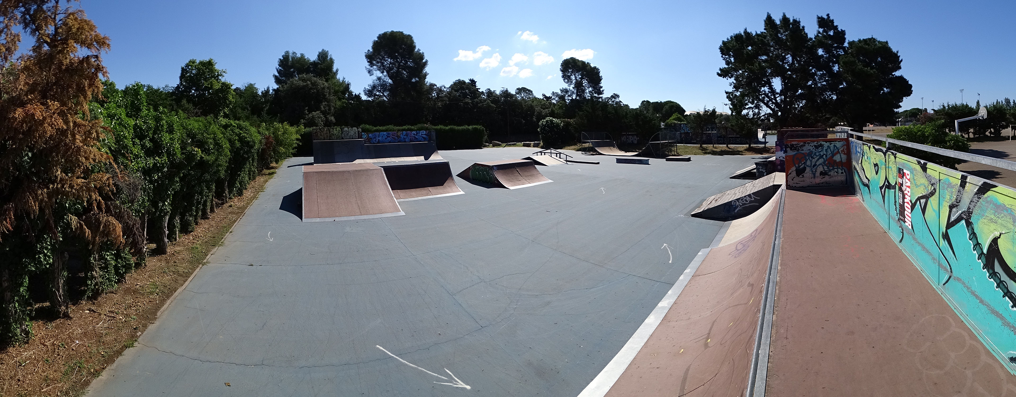 Grammont Old Modules Montpellier Skate Spot