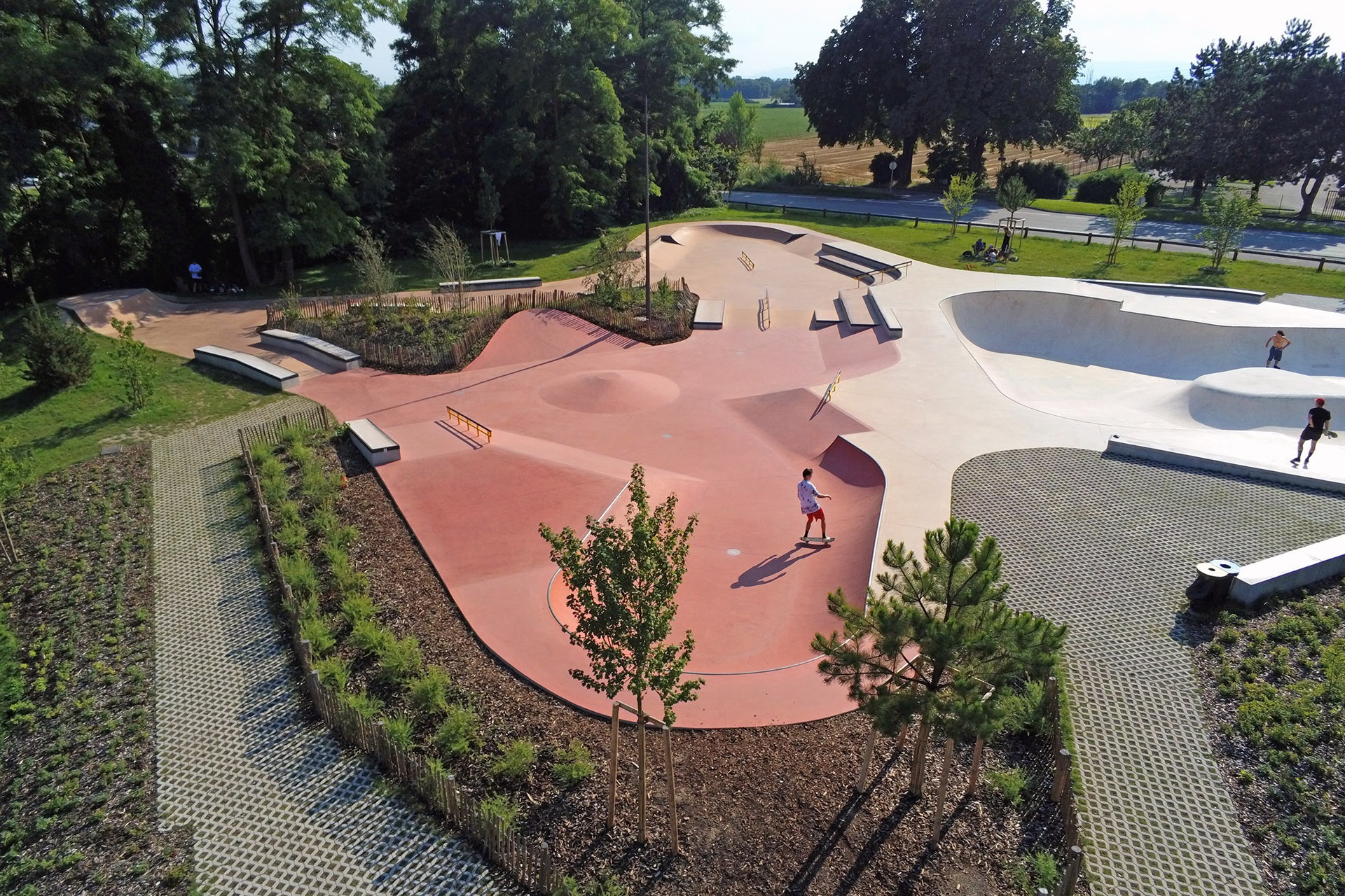 Parc Zimmer Lingolsheim Skate Spot