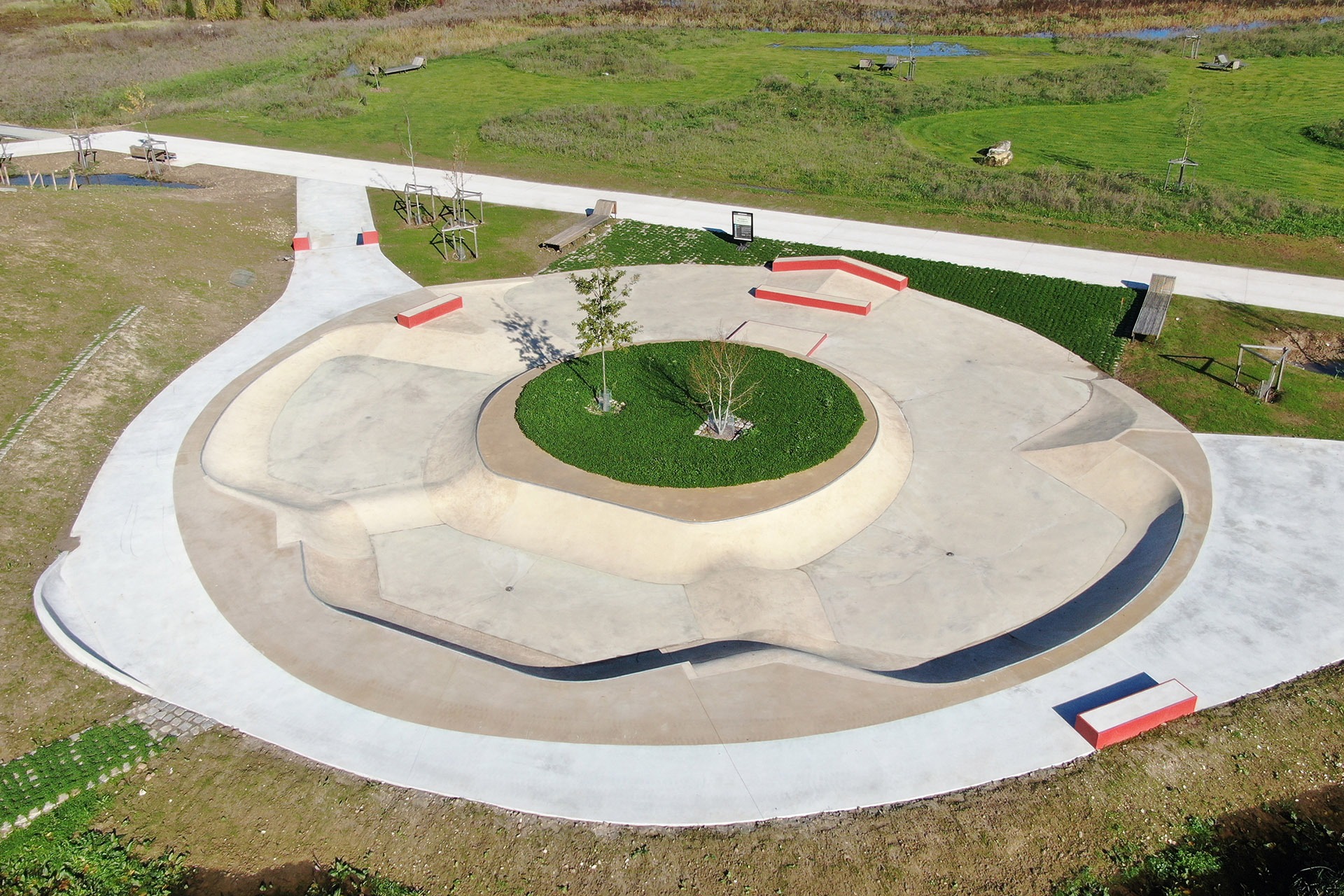 Parc Georges Valbon La Courneuve Skate Spot