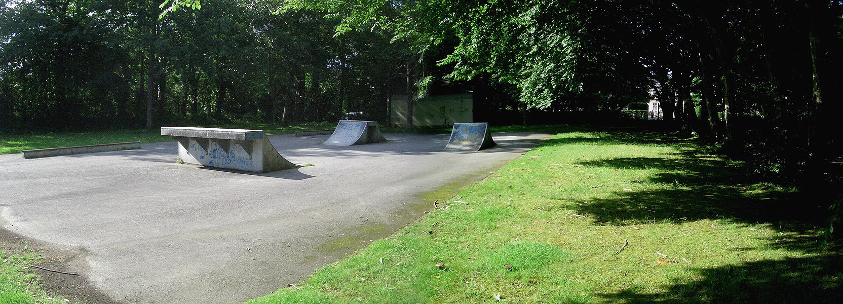 La Roseraie Skatepark Nantes Skate Spot 1/5
