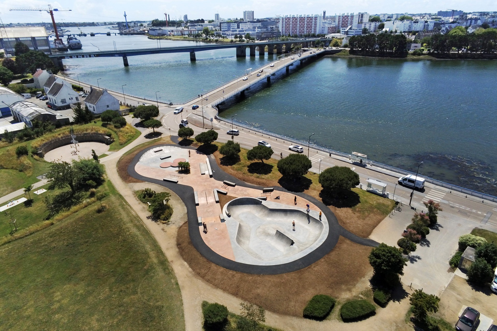 Quai Péri Skatepark Lanester Skate Spot 3/5