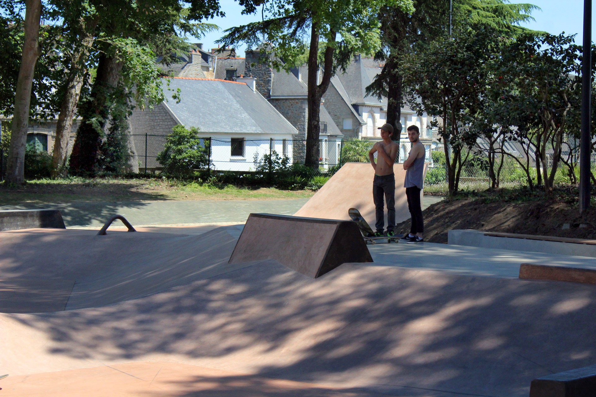 Parc des Promenades Skatepark Saint Brieuc Skate Spot 4/5