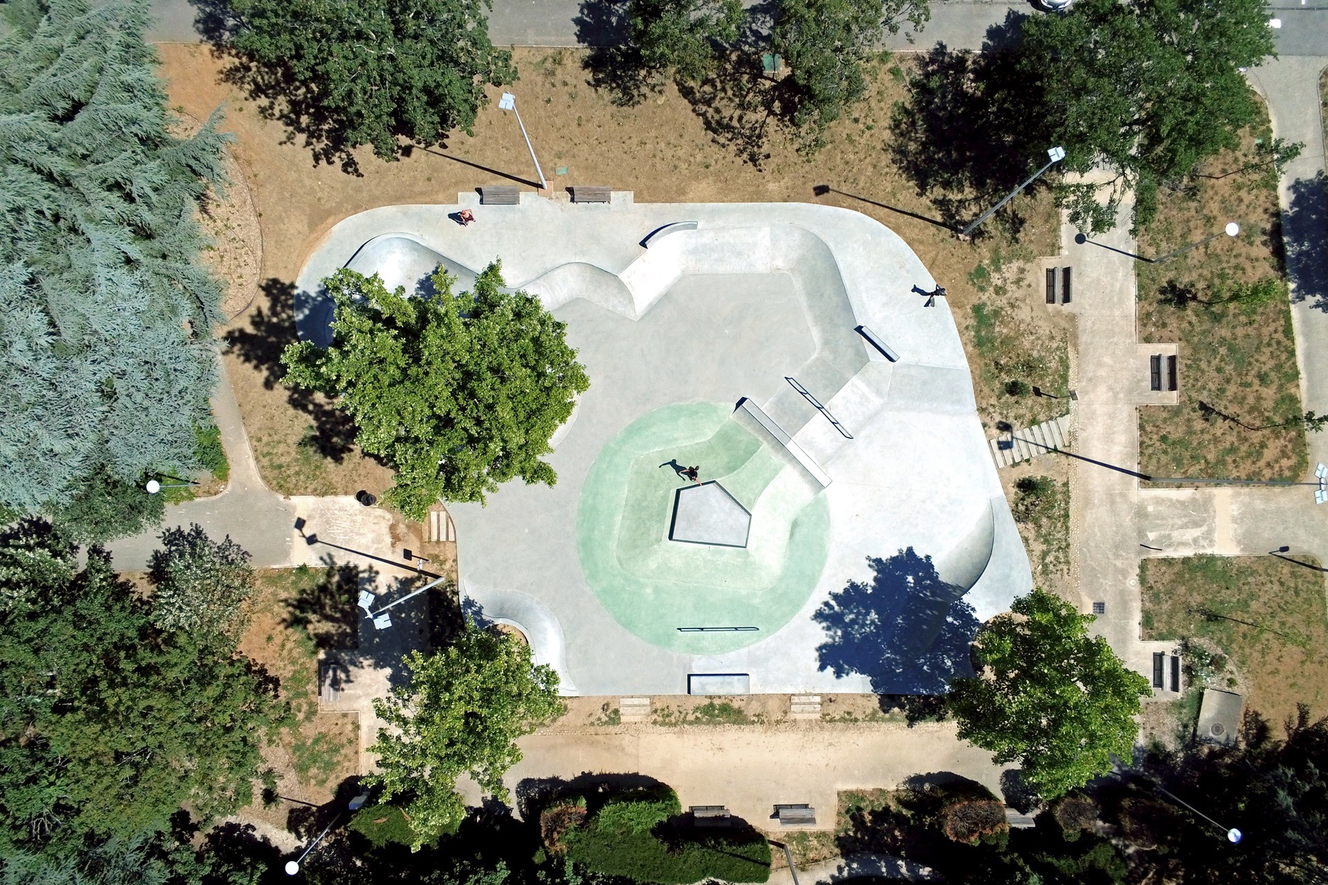 Europe Unie Skatepark Privas Skate Spot 4/5
