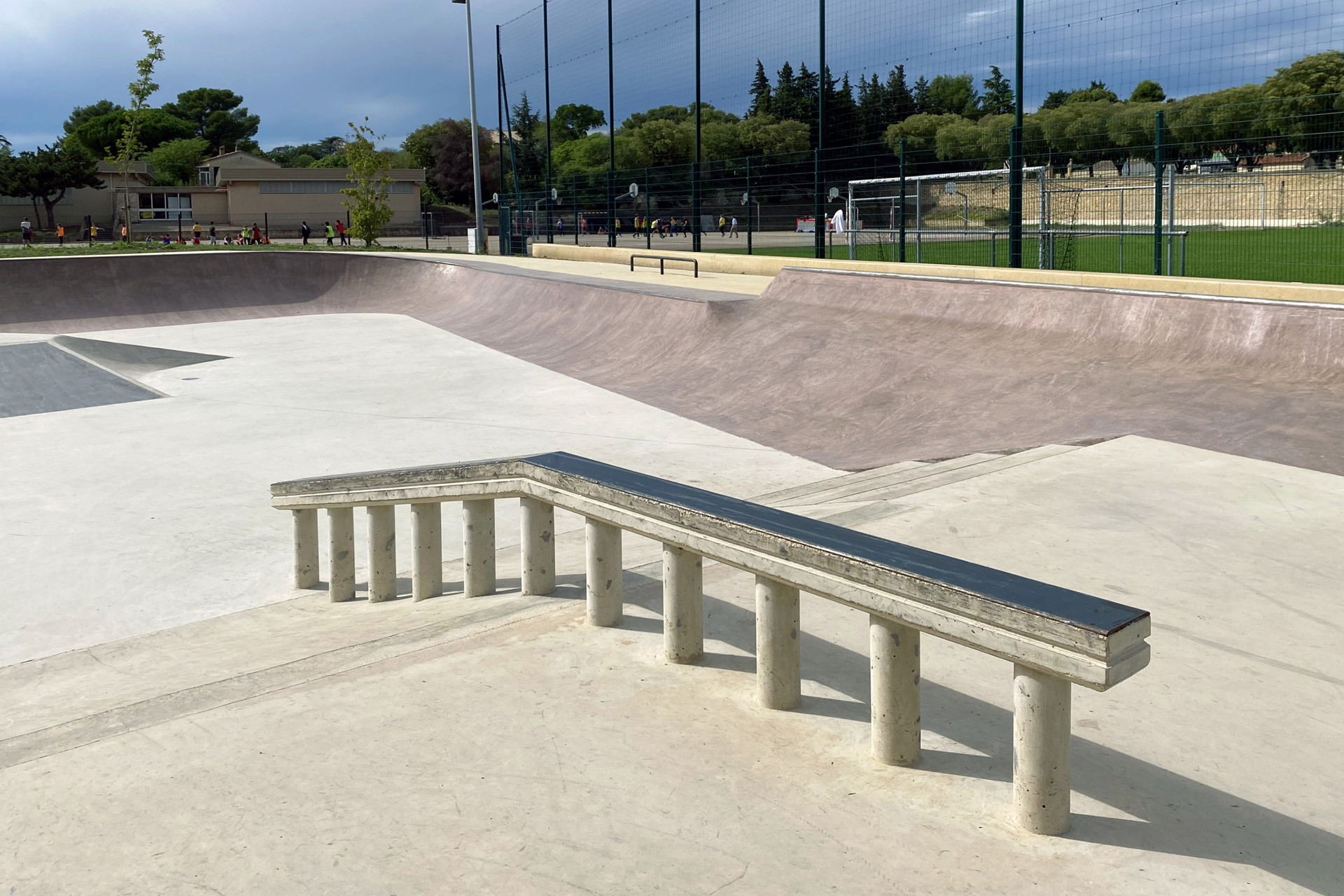 Complexe Sportif Rancel Bowl Uzès Skate Spot 4/5