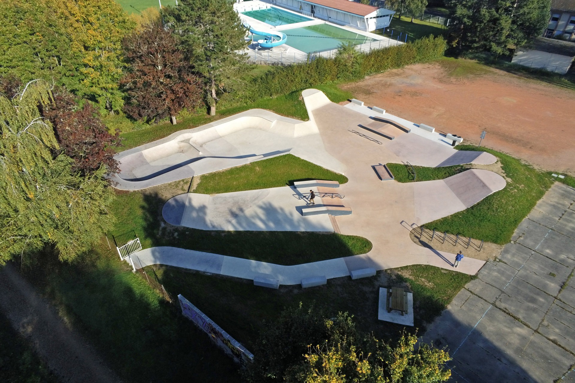 Espace Socio Culturel Skatepark Paray le Monial Skate Spot 4/5