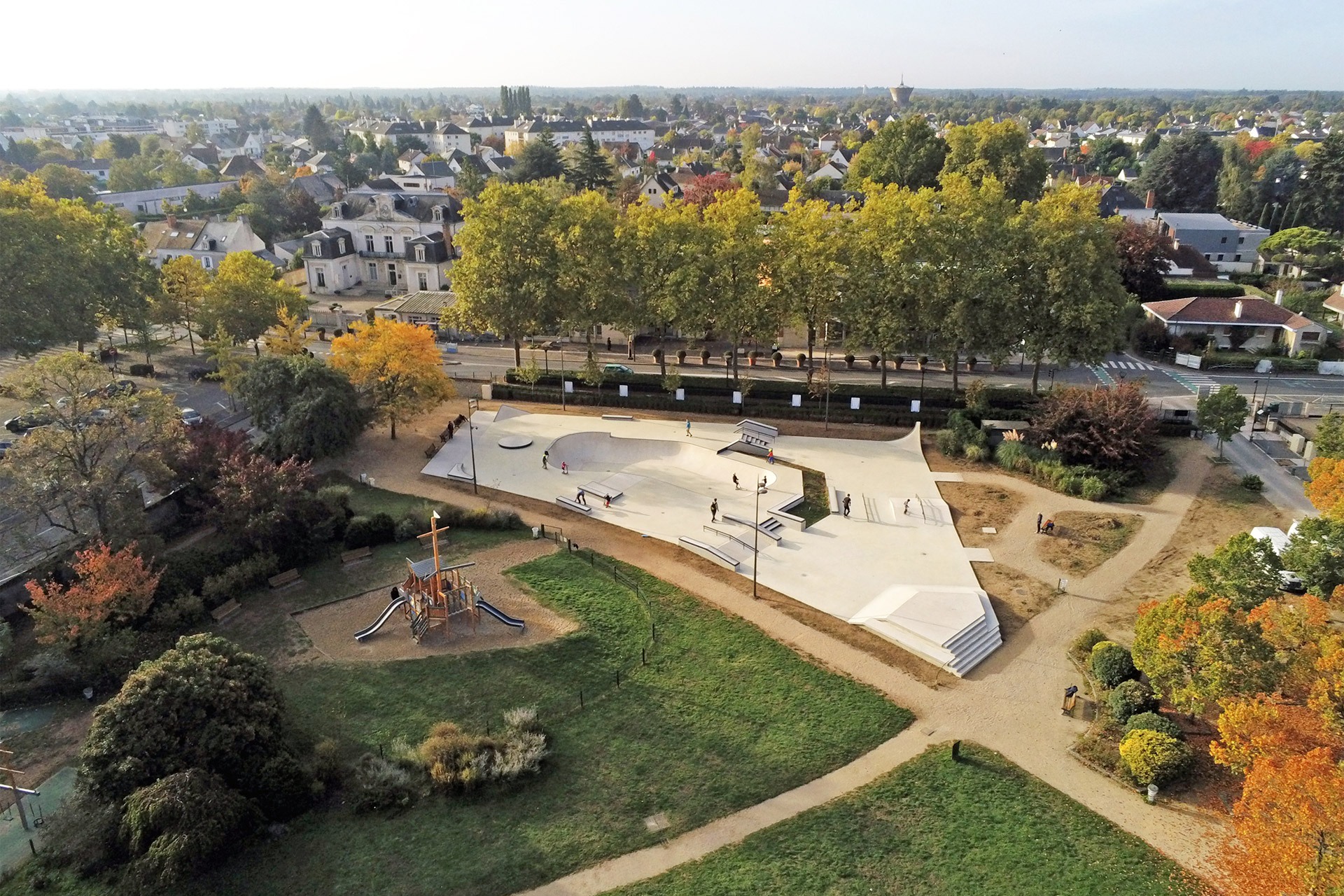 Parc du Poutyl Skatepark Olivet Skate Spot 4/5